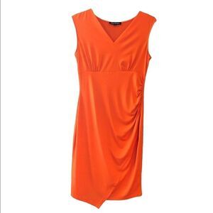 Mmondschein
Sz M Orange BodyCon Empire Ruching Sexy Dress